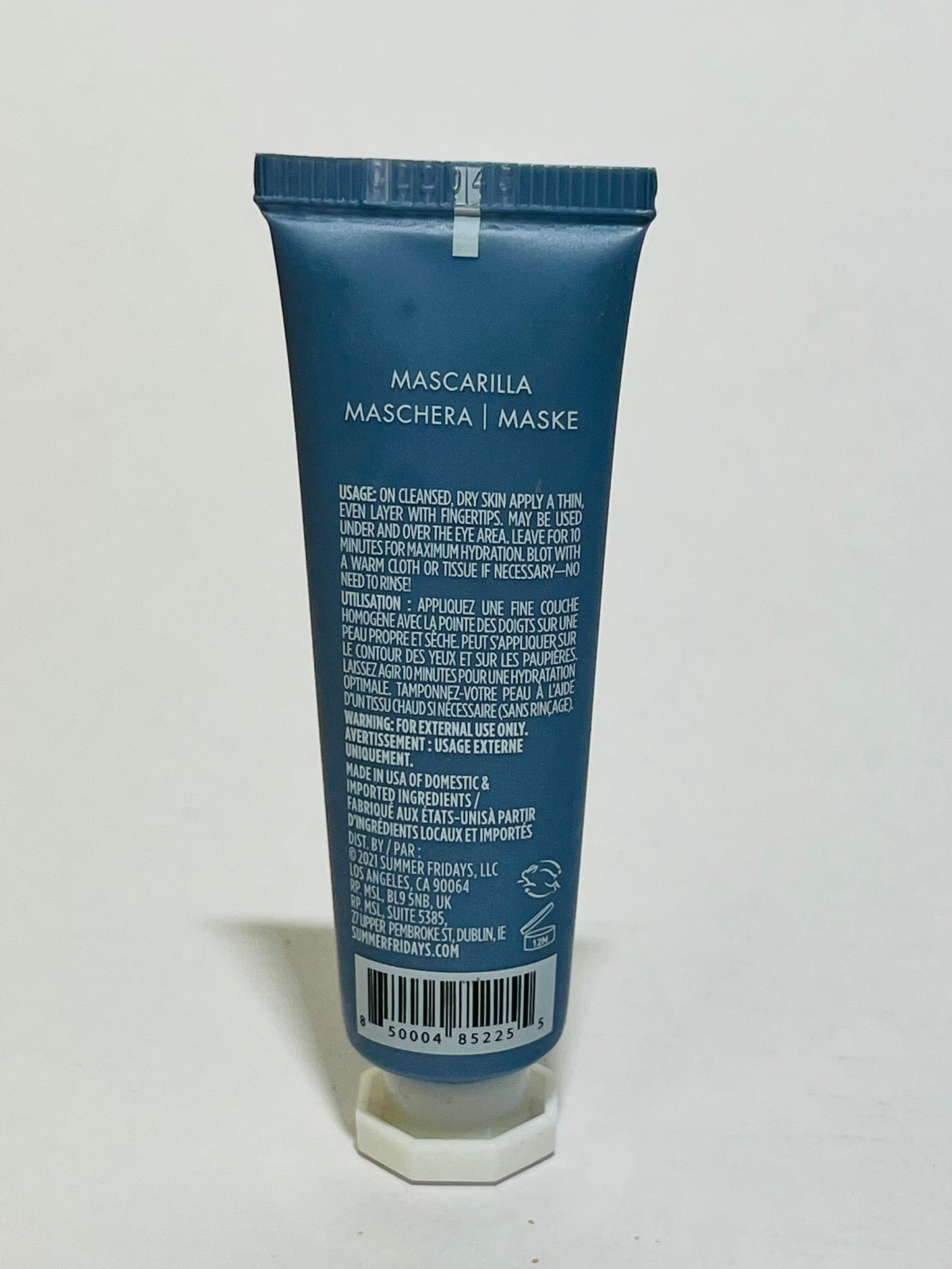 Summer Fridays Jet Lag Mask Hydrating Moisturizer 10g Travel Size