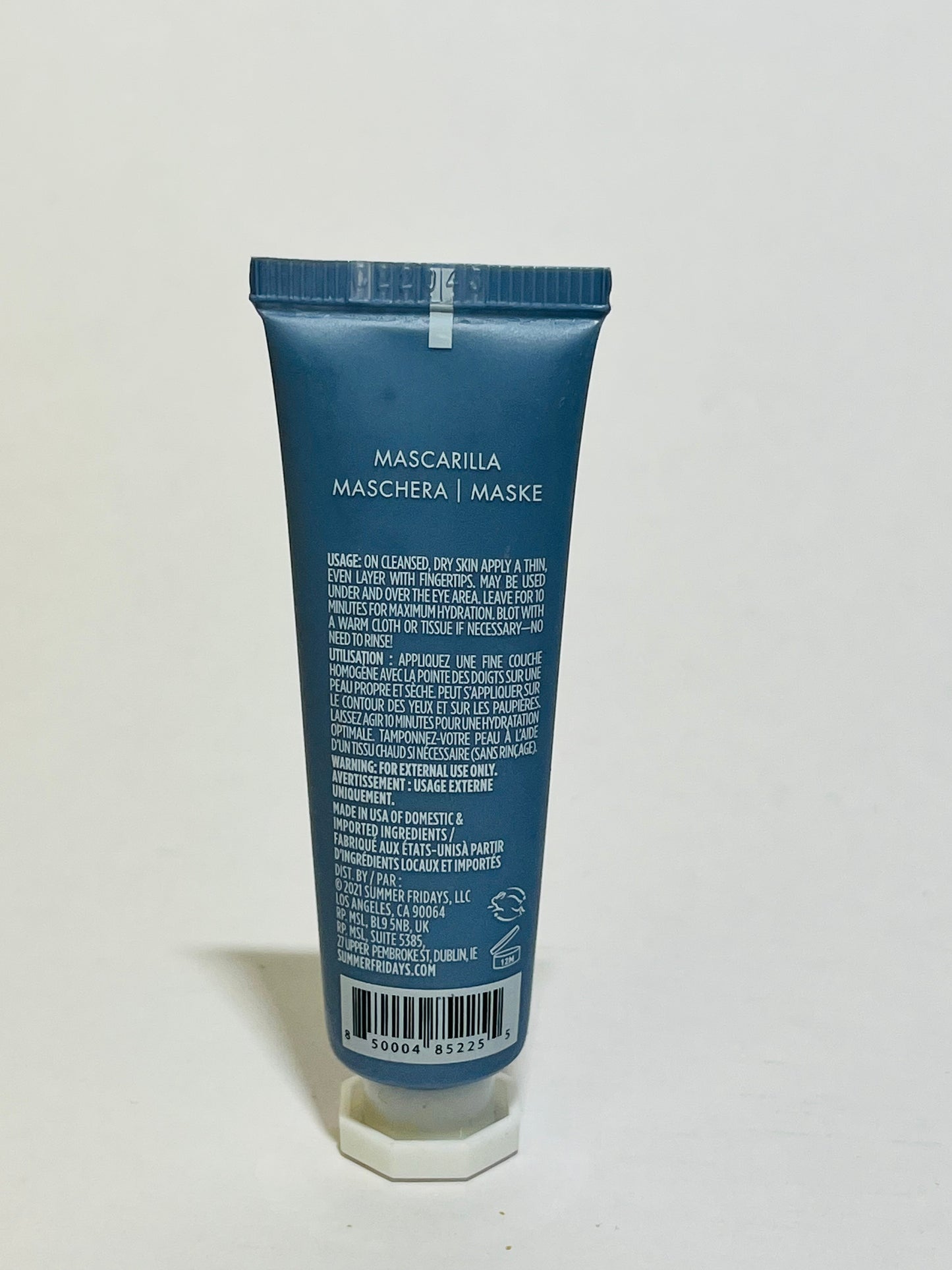 Summer Fridays Jet Lag Mask Hydrating Moisturizer 10g Travel Size