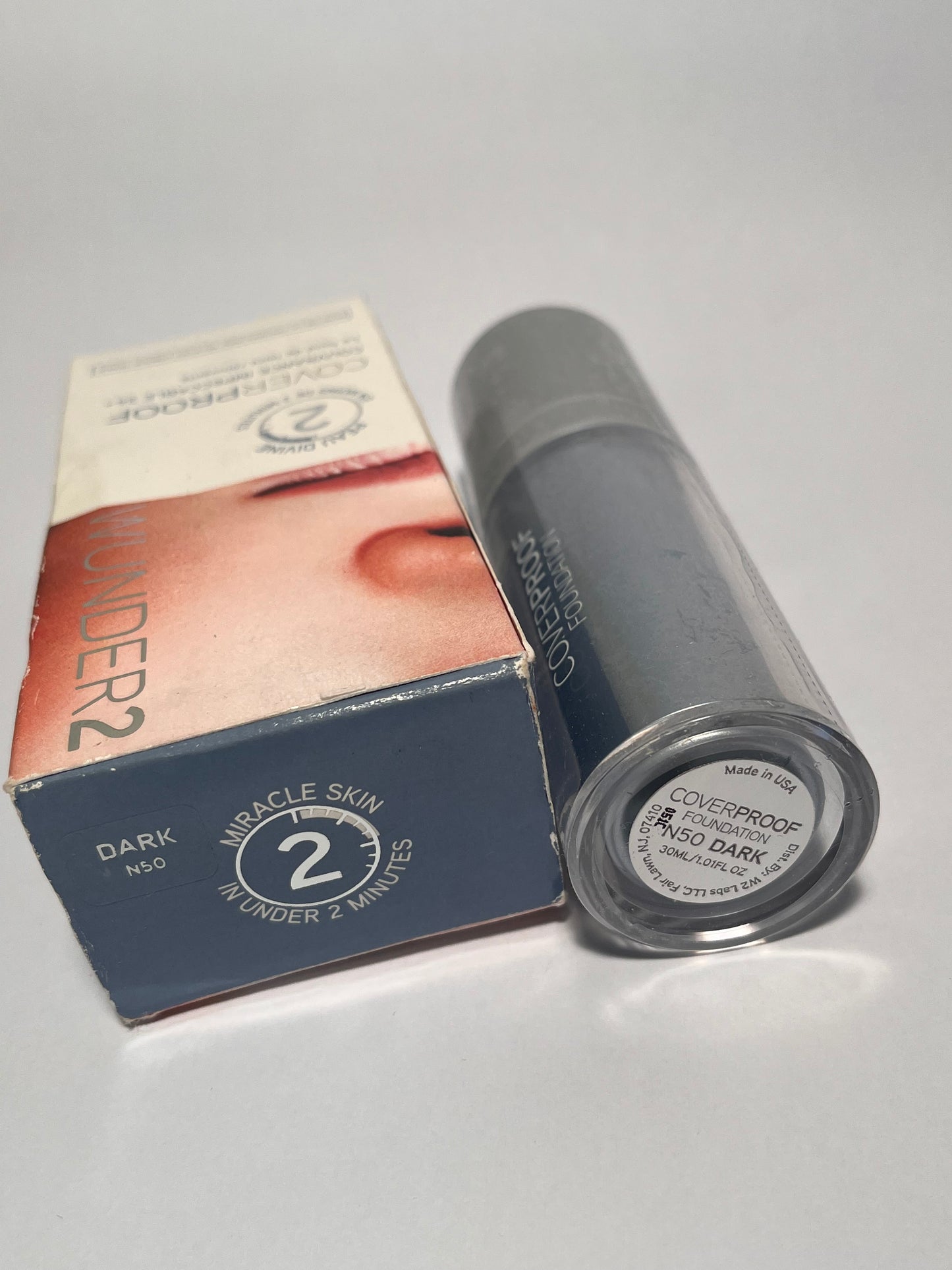 Wunder2 Coverproof Foundation Makeup Skin, N50 Dark