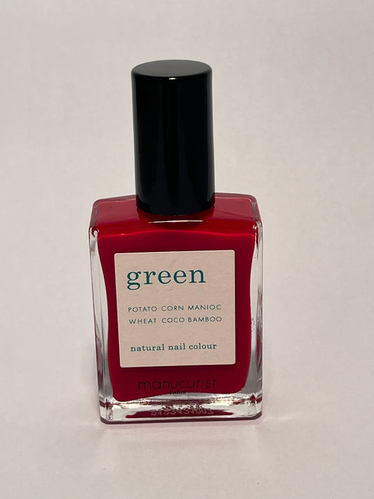 manucurist green natural nail colour- pomegranate