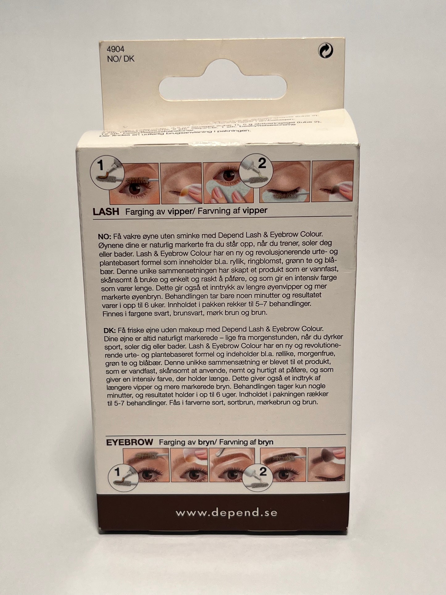 Depend Lash & Eyebrow Colour Svart