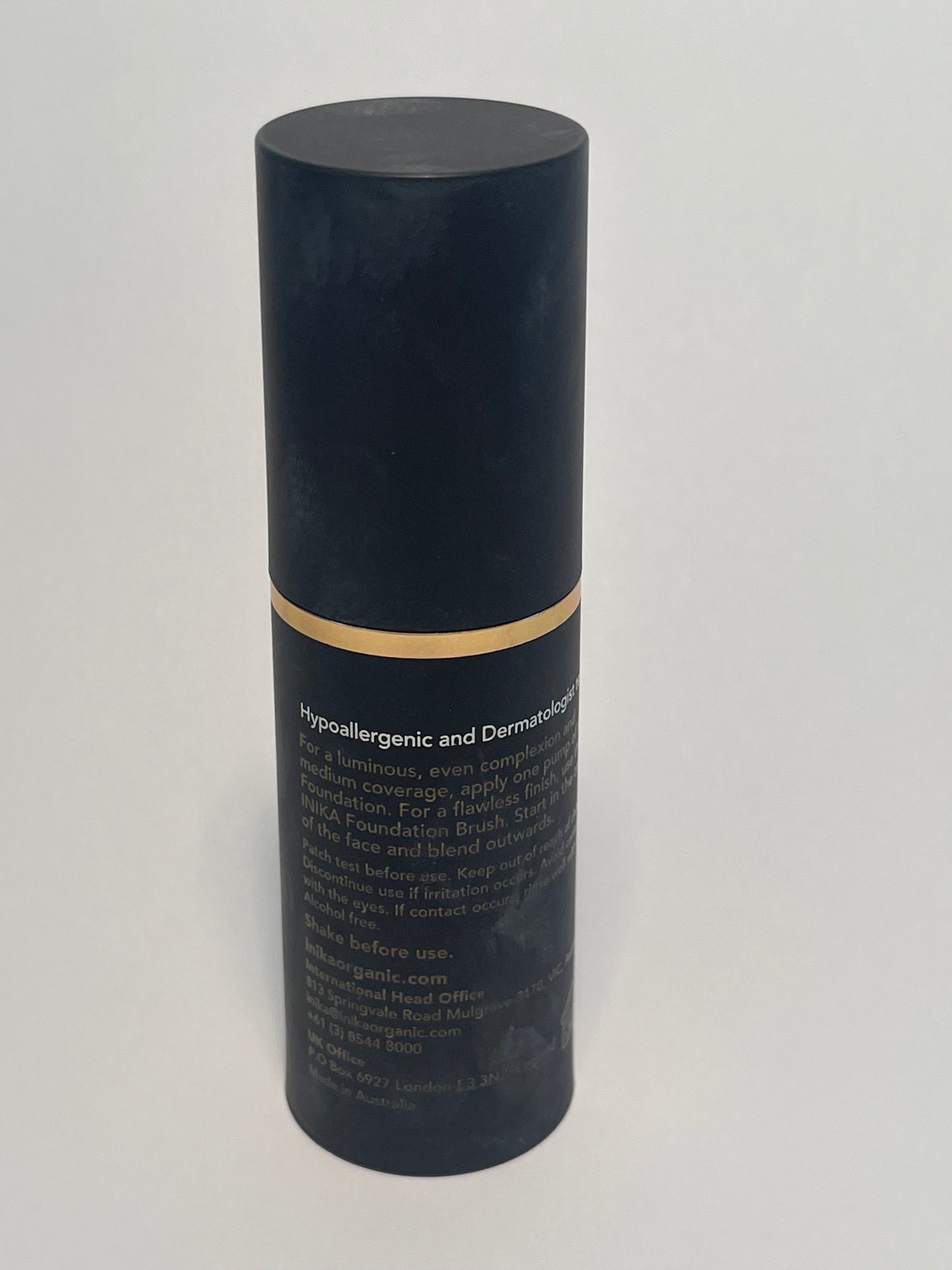INIKA Certified Organic Liquid Mineral Foundation