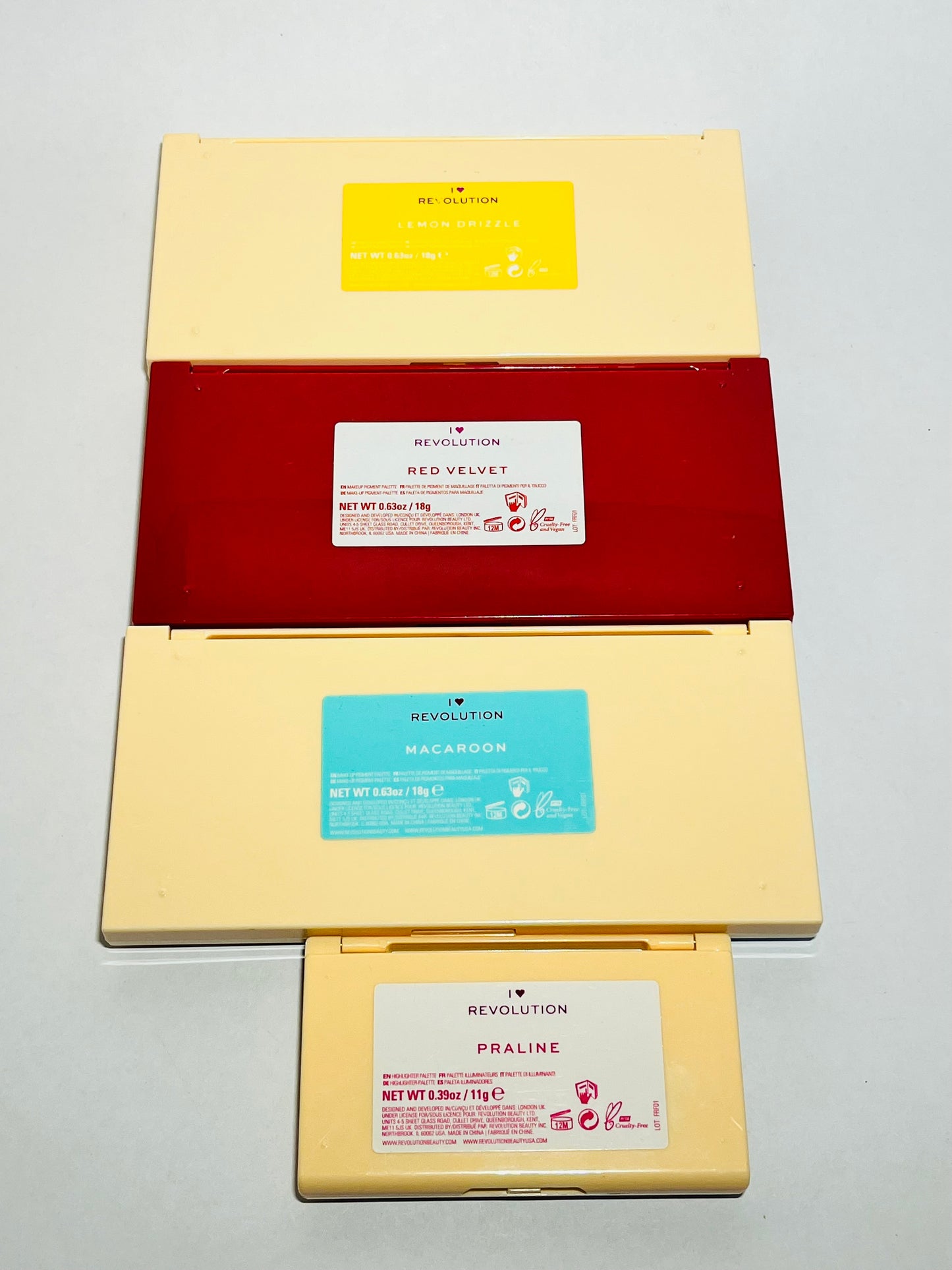 I Heart Revolution - PAKKETILBUD 4X I Heart Revolution