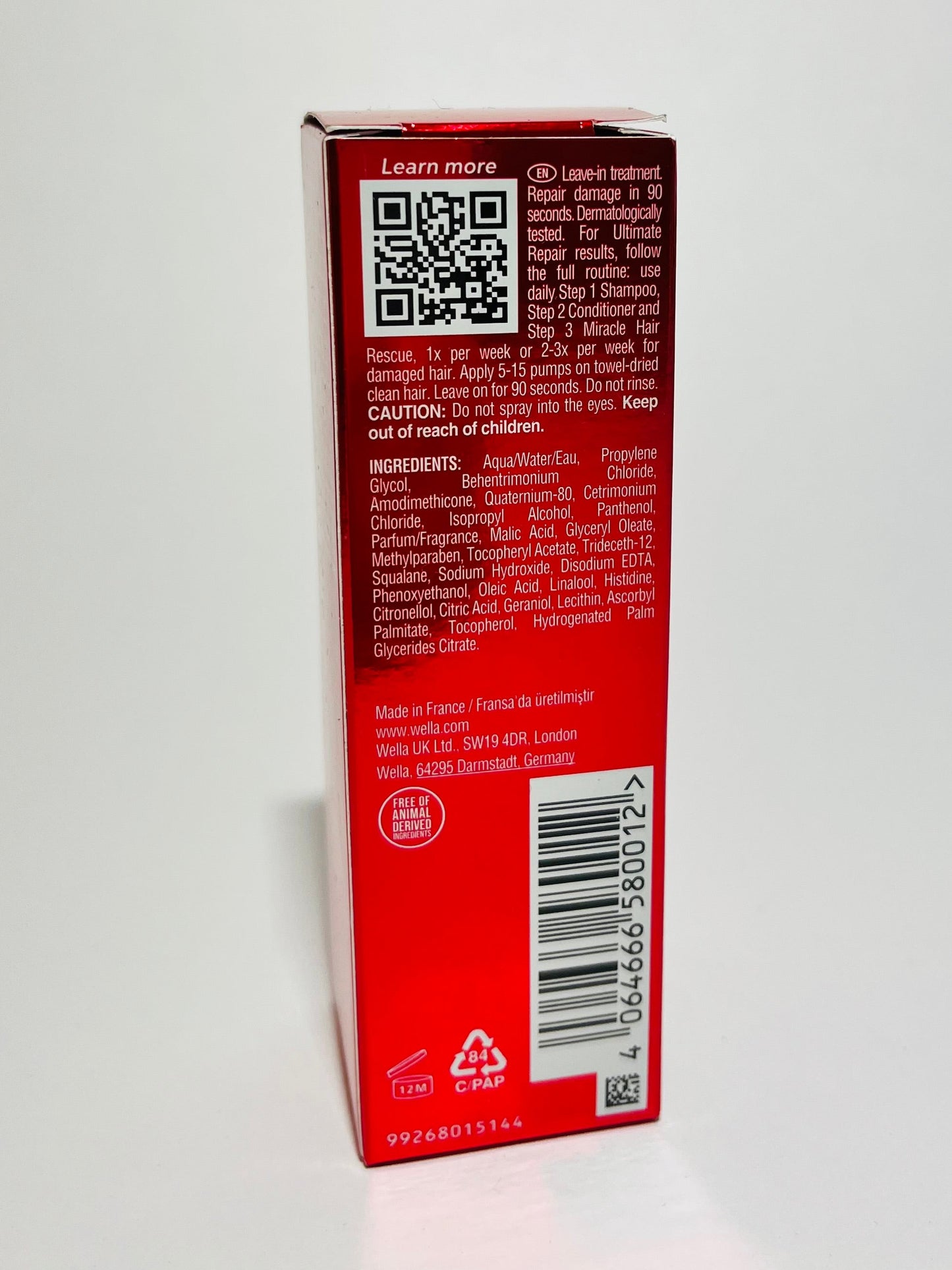 Wella Professionals Ultimate Repair Miracle Hair Rescue