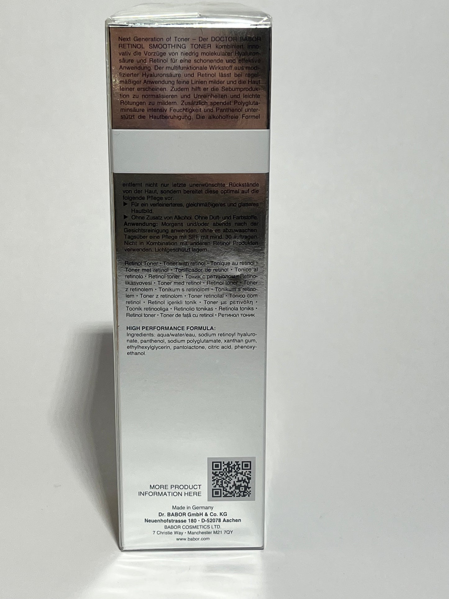 Doctor Babor Refine – Retinol Smoothing Toner 200ml