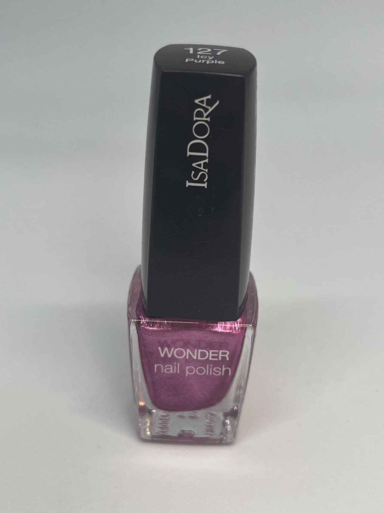IsaDora Wonder nail polish  127 Icy Purple