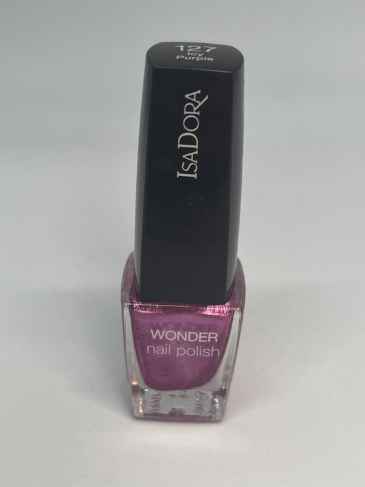 IsaDora Wonder nail polish  127 Icy Purple