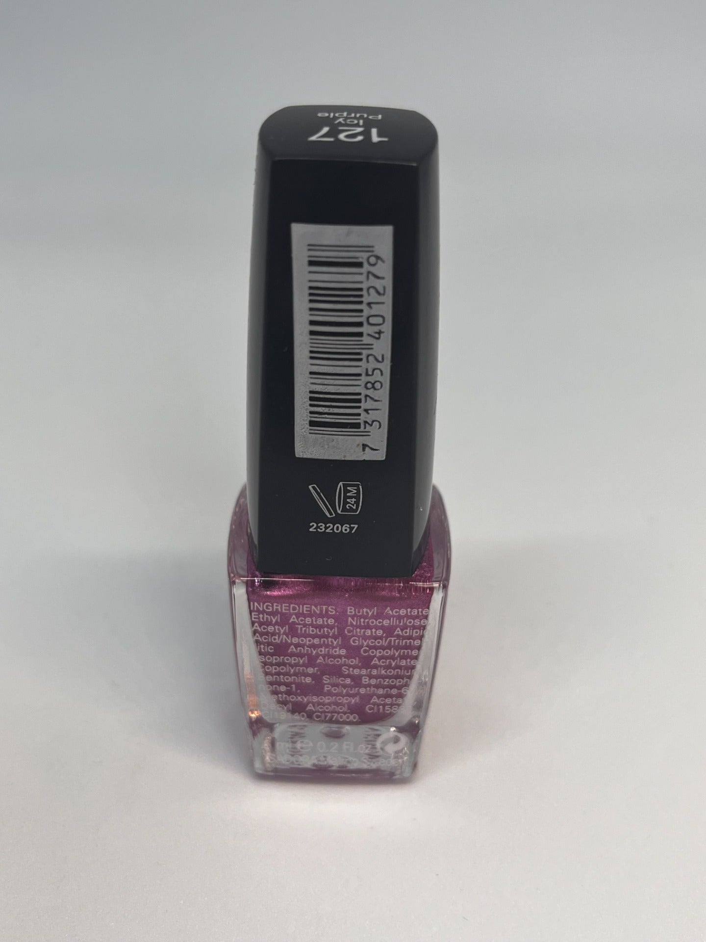 IsaDora Wonder nail polish  127 Icy Purple