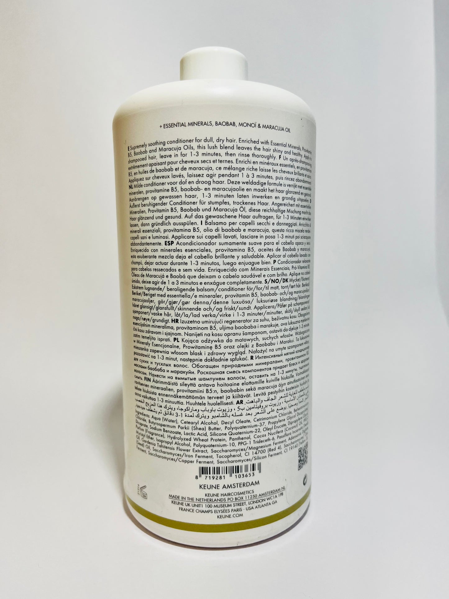 Keune Care Satin Oil Conditioner 1000ml