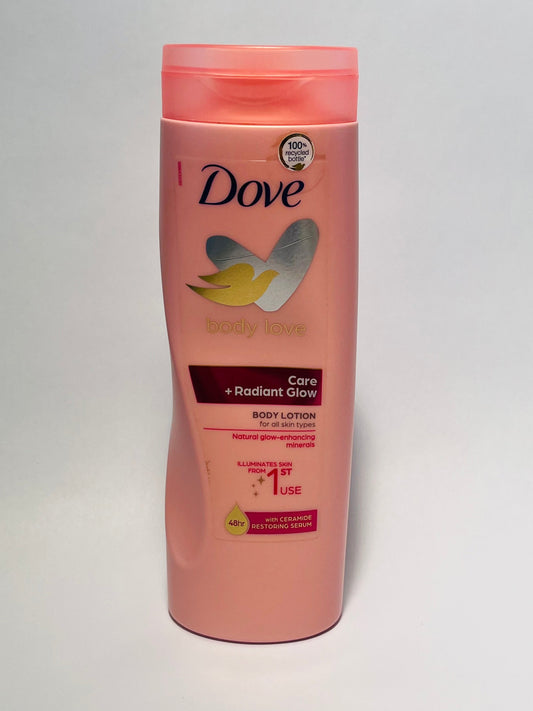 Dove RADIANT GLOW body lotion all skin types Body moisturiser