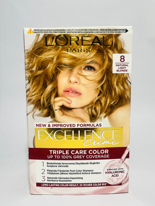 L’Oréal Paris Excellence Crème 8 Natural Light Blonde