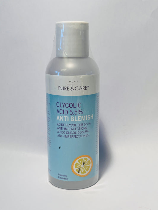 Glycolic Acid 5.5% Anti Blemish, Exfoliating Toner-150ml