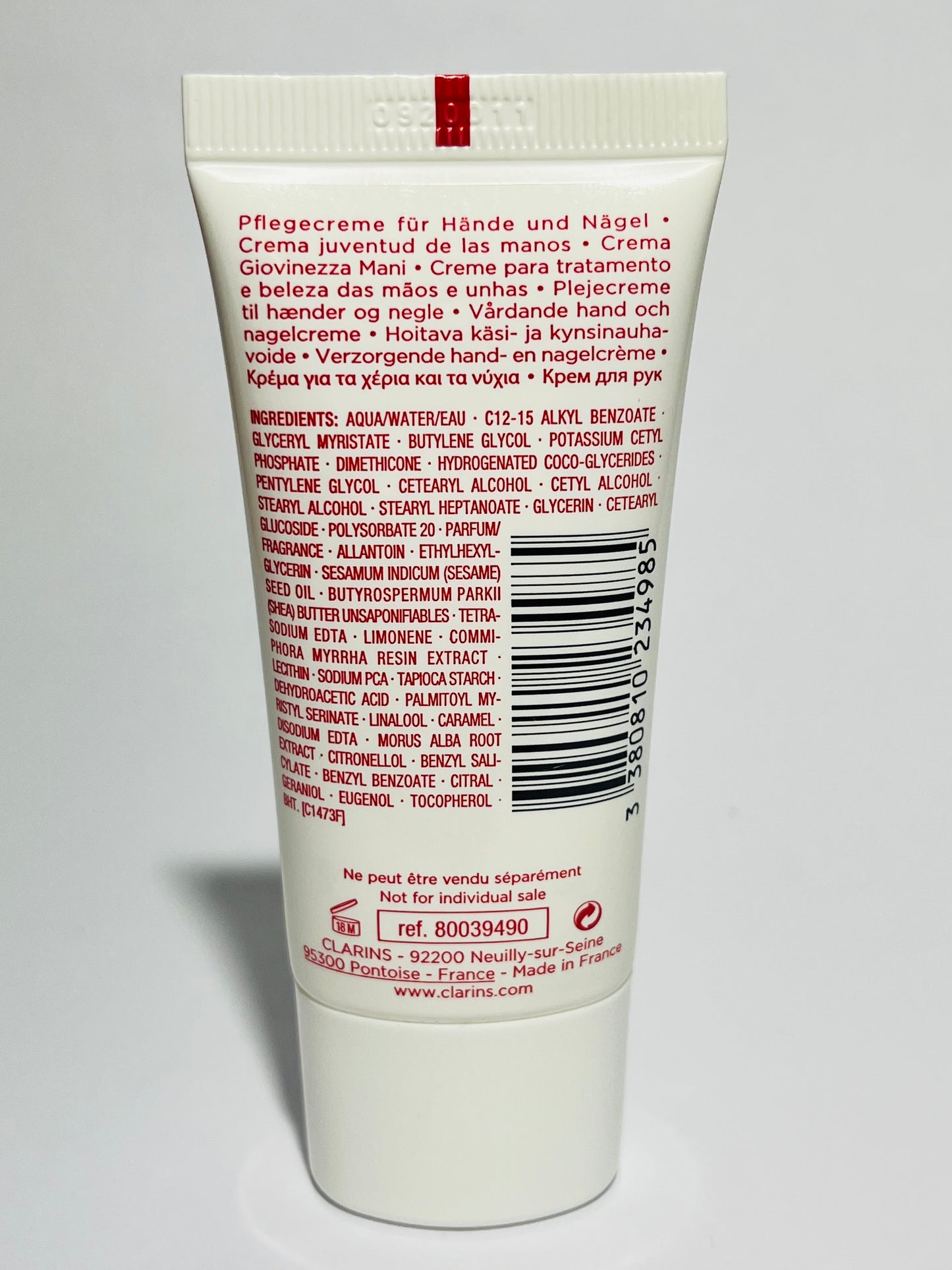 Clarins Hand & Nail Treatment Cream 30 ml