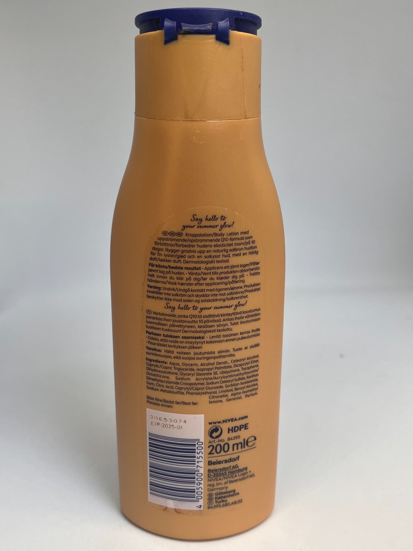 Nivea Q10  Gradual tan Firming +bronze  Body lotion