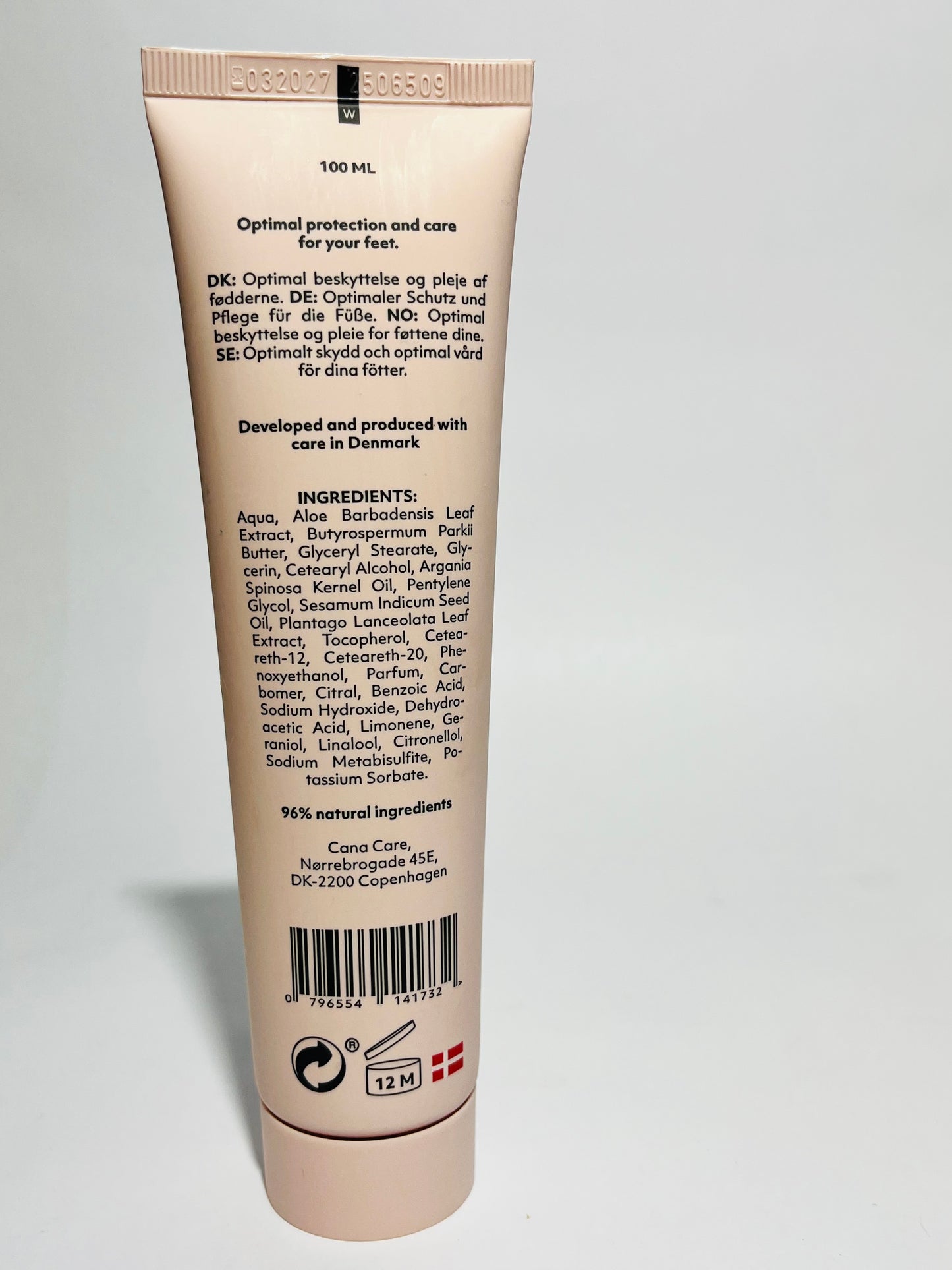 Cana care treat foot cream 100ml