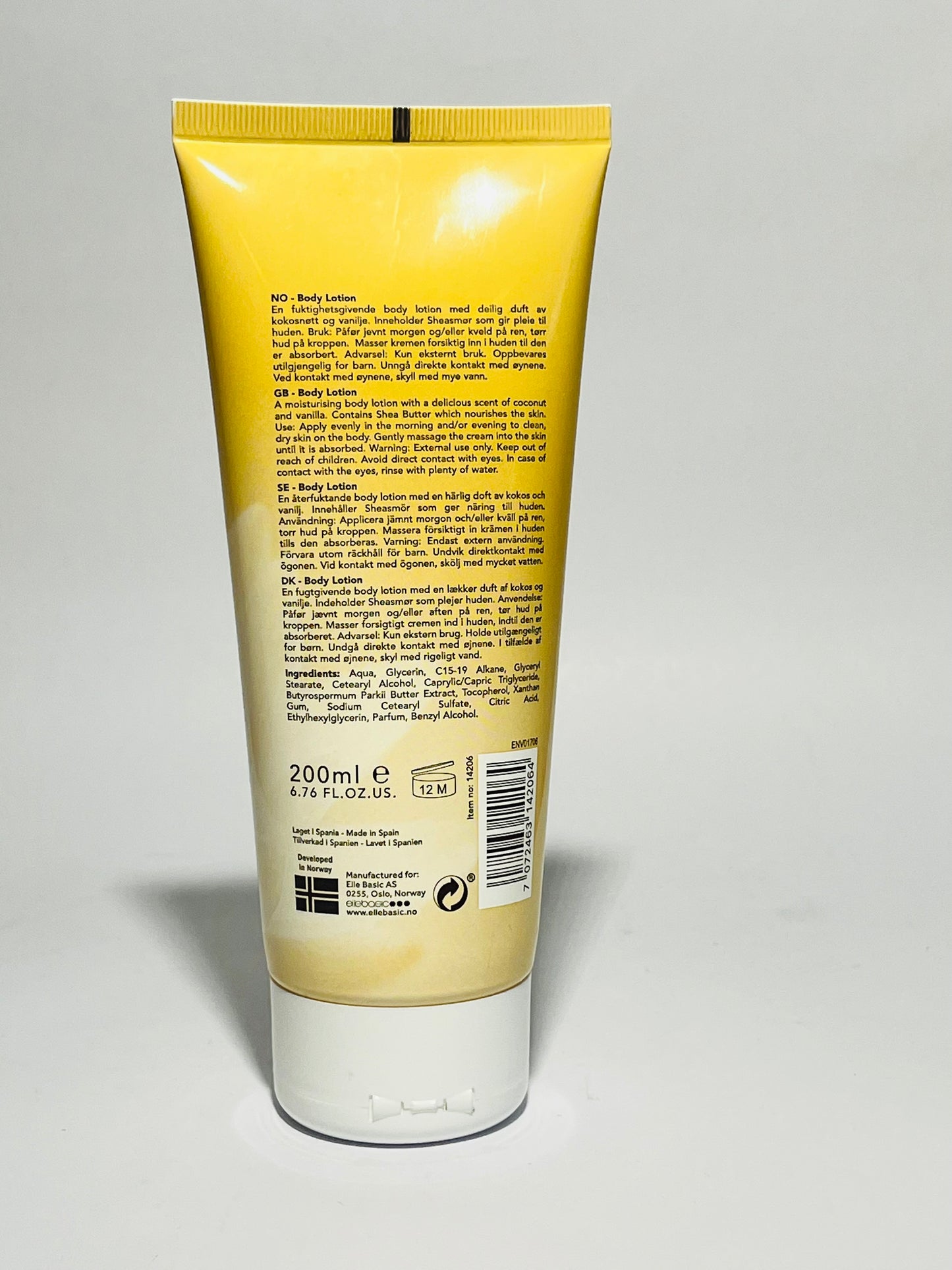 Glöd Sophie Elise Coco Vanilla Body Lotion