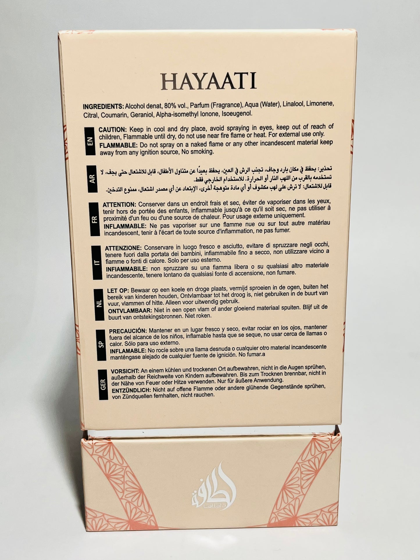 Lattafa Hayaati Florence EdP 100ml