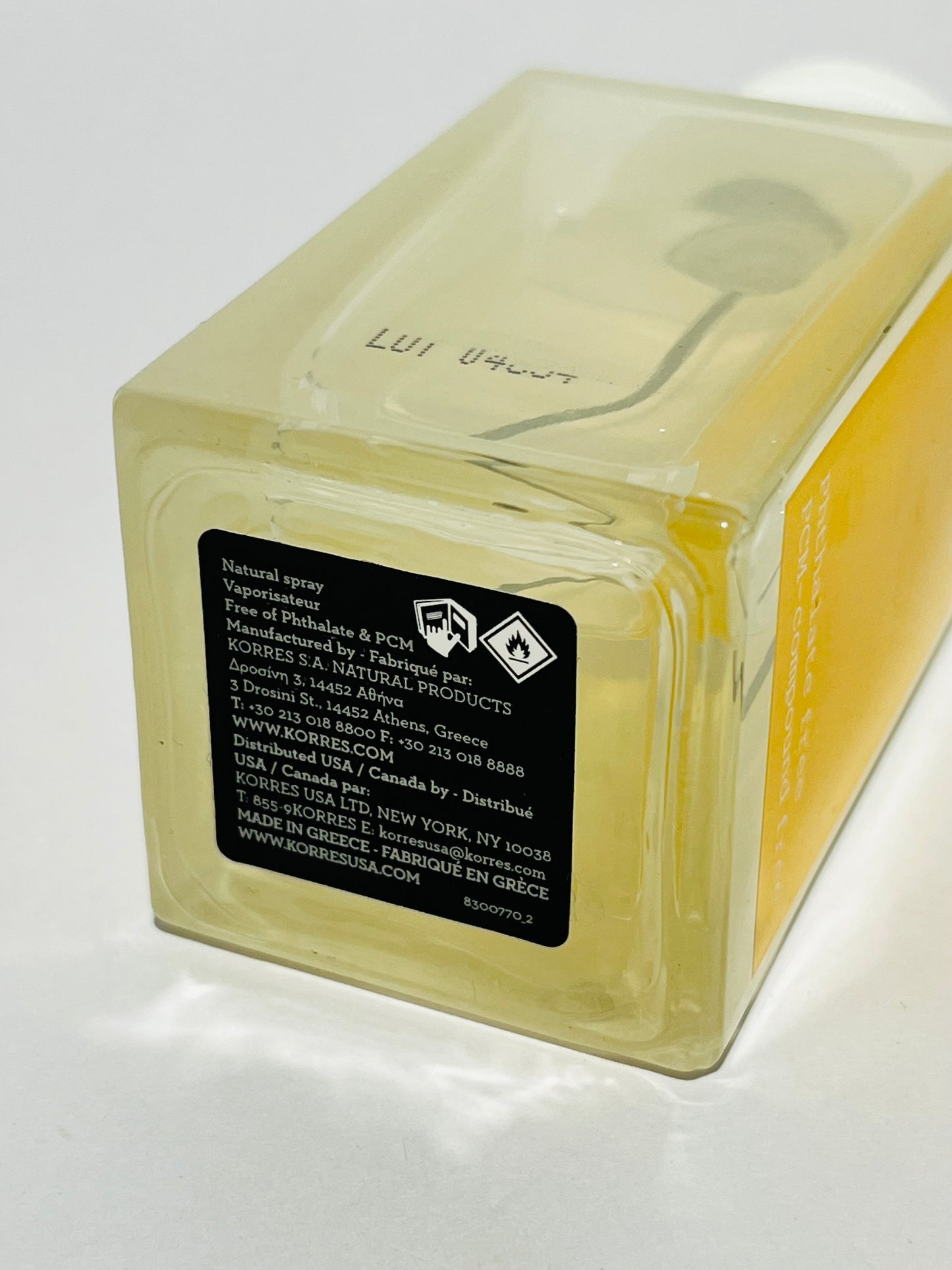 Korres White Tea Bergamot Freesia EdP 50ml