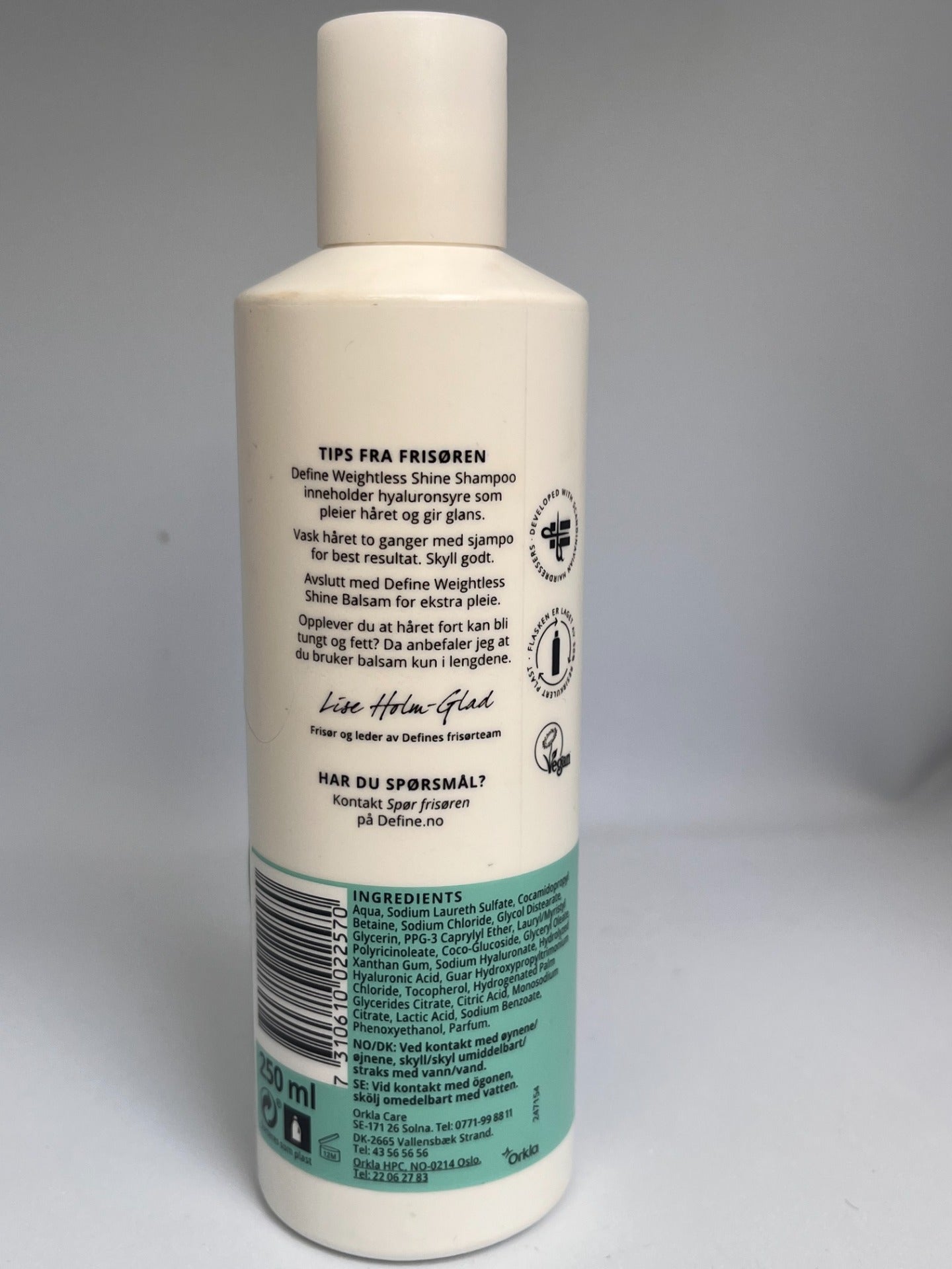 Define Weightless Shine Shampoo