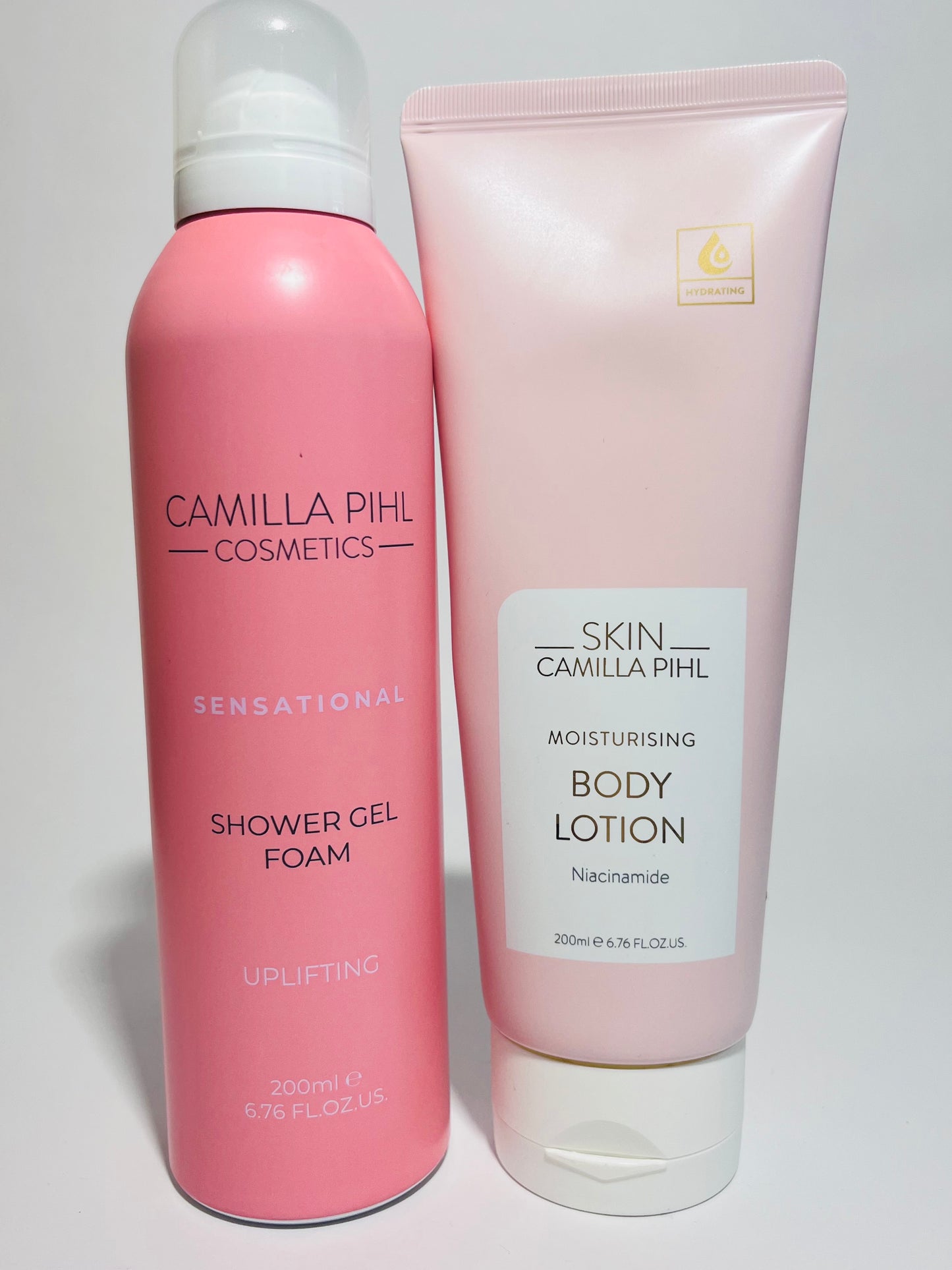 Camilla Pihl Cosmetics Shower Foam & Camilla Pihl Cosmetics Body Lotion 200 ml
