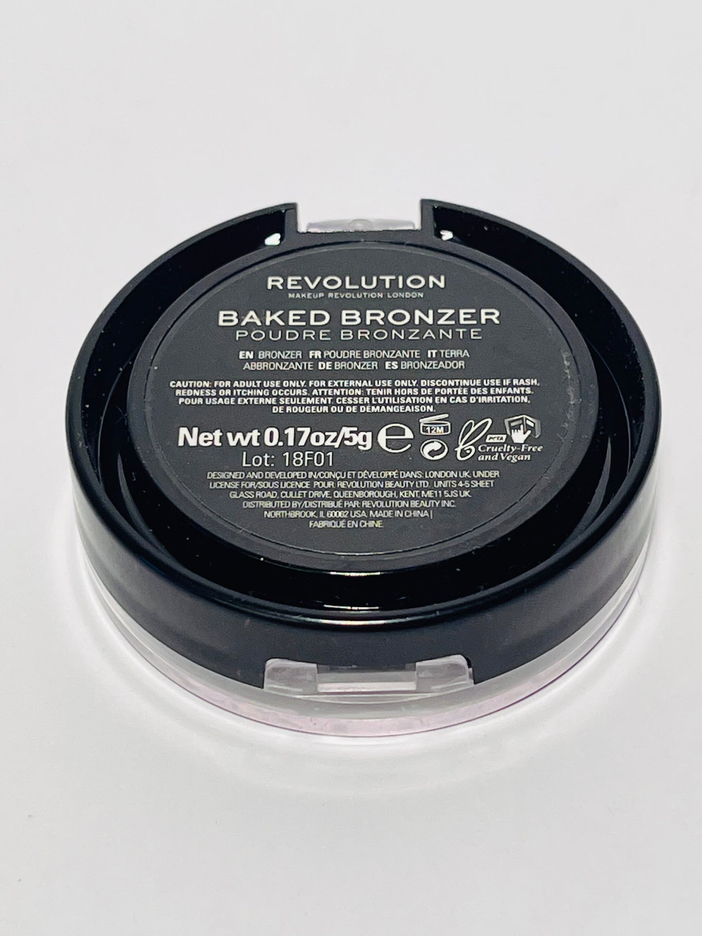 Makeup Revolution Baked Bronzer Poudre Bronzante 5g