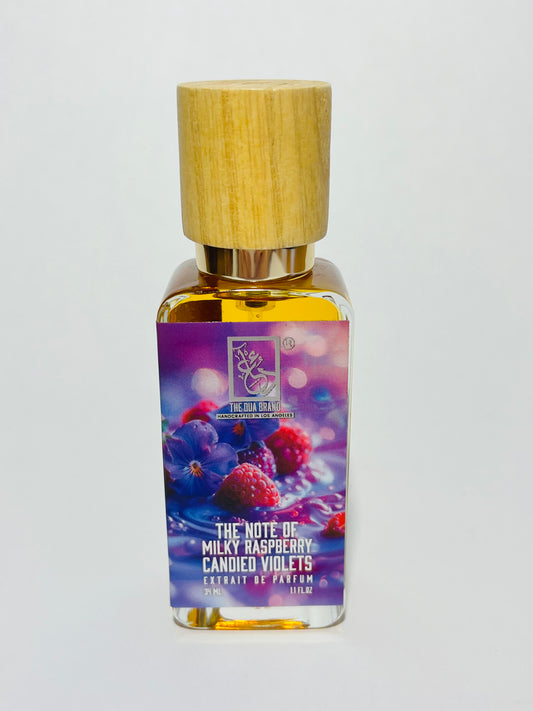 The Note of Milky Raspberry Candied Violets -The Dua Brand
