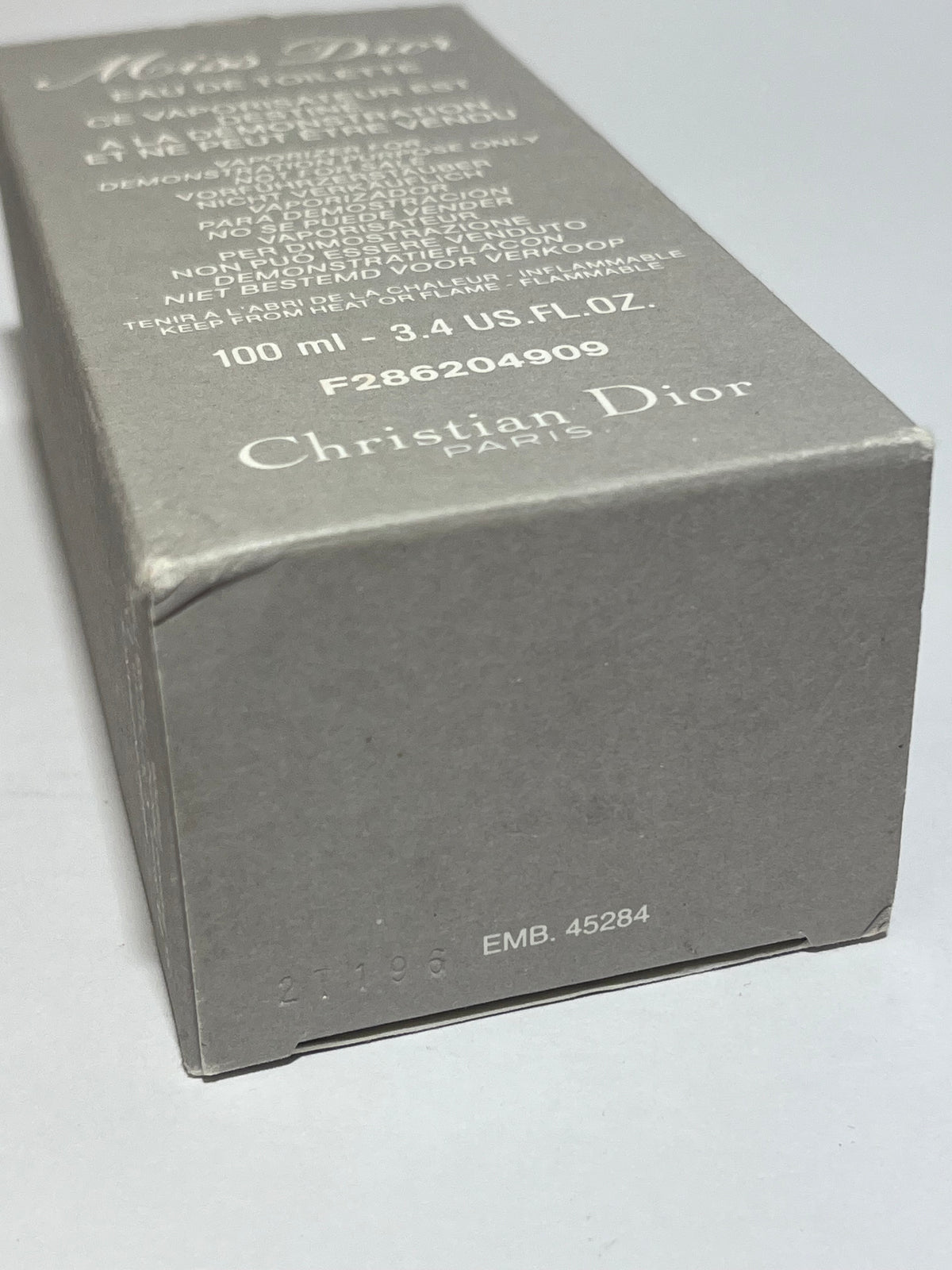 Miss Dior Eau de Toilette fra Christian Dior 100ml