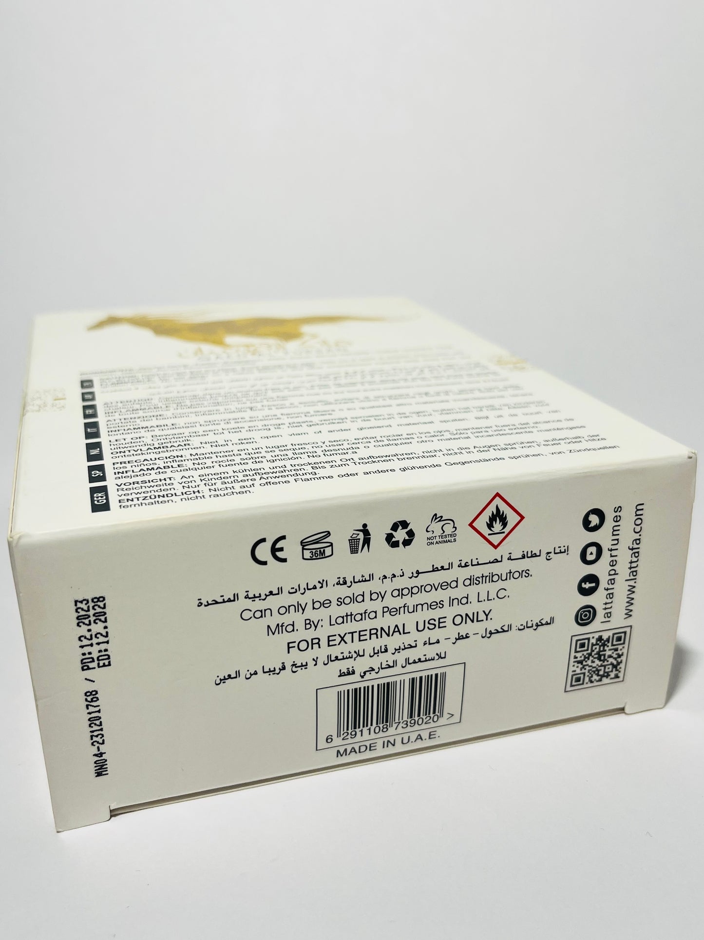 Lattafa Qaed Al Fursan Unlimited EDP 90 ml