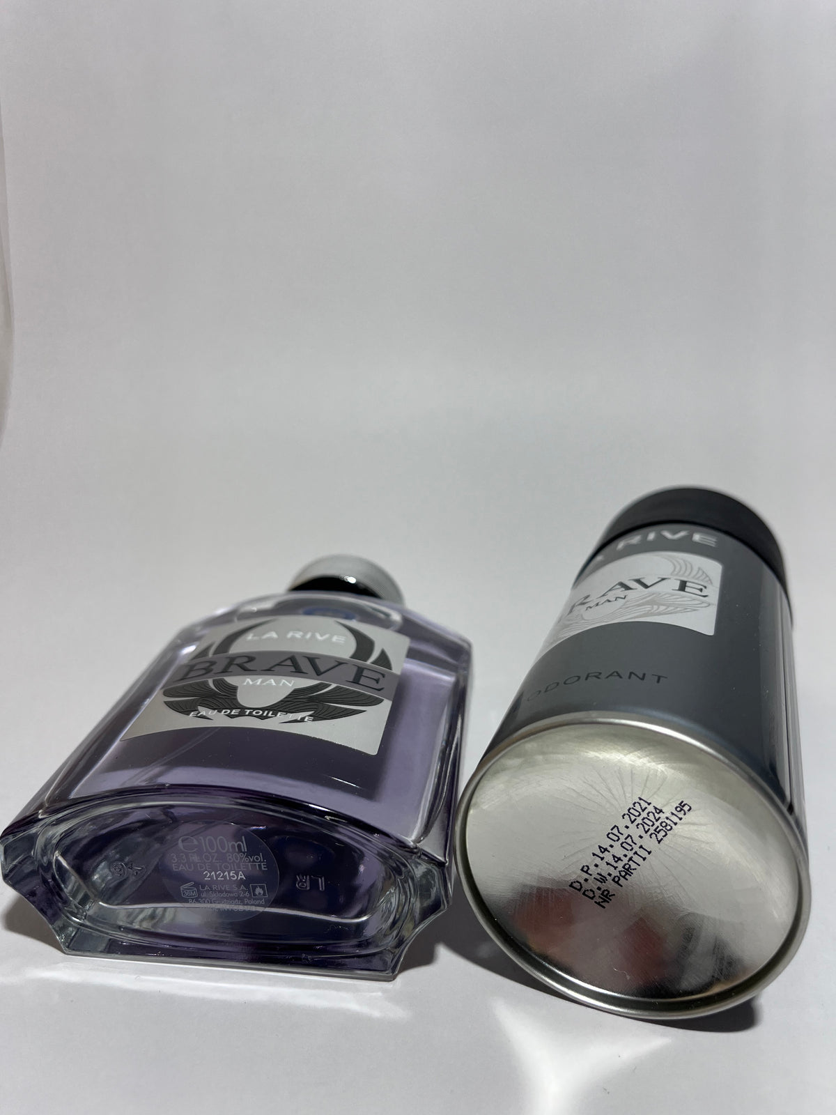 La Rive Brave Man Eau de Toilette 100 ml + Deodorant 150 ml Gavesett