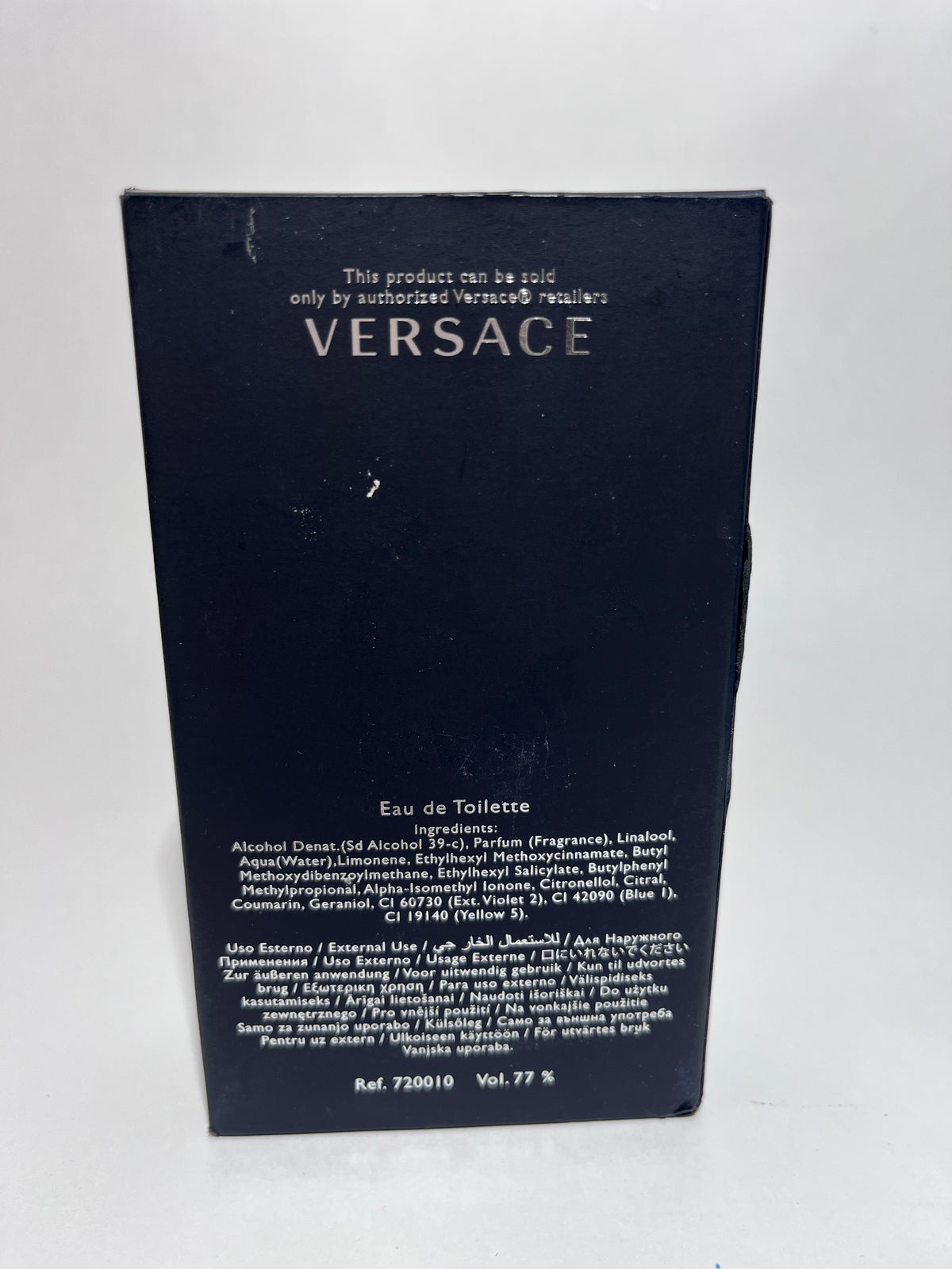 Versace Pour Homme Eau de Toilette 100 ml